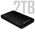 Transcend StoreJet 25A3 USB 3.1 Gen 1 Ulkoinen Kiintolevy - 2TB