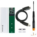 Transcend TS-CM80S M.2 SSD Muunnossarja - Valkoinen
