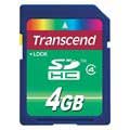 Transcend SDHC Muistikortti TS4GSDHC4 - 4Gt