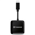 Transcend Type-C Kortinlukija RDC3 - USB 3.2 Gen 1 - Musta