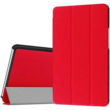 Huawei MediaPad M3 8.4 Tri-Fold Kotelo - Punainen