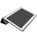 Lenovo Tab 4 10 Plus Tri-Fold Kotelo - Musta