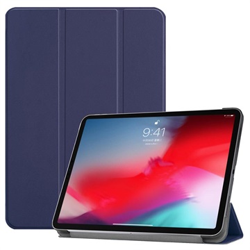 Tri-Fold Smart iPad Pro 11 Lompakkokotelo - Tummansininen