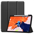 Tri-Fold Series iPad Pro 12.9 (2020) Läppäkotelo - Musta