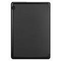 Tri-Fold Sarja Huawei MediaPad T5 10 Lompakkokotelo - Musta
