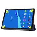 Tri-Fold Sarja Lenovo Tab M10 FHD Plus Lompakkokotelo - Tummansininen