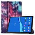 Tri-Fold Sarja Lenovo Tab M10 FHD Plus Läppäkotelo - Galaksi