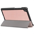 Tri-Fold Sarja Lenovo Tab M8 (HD), Tab M8 (FHD) Läppäkotelo - Ruusukulta