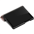 Tri-Fold Sarja Lenovo Tab M8 (HD), Tab M8 (FHD) Läppäkotelo - Ruusukulta