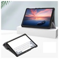 Tri-Fold Samsung Galaxy Tab A7 Lite Lompakkokotelo - Harmaa