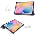 Tri-Fold Sarja Samsung Galaxy Tab S6 Lite 2020/2022 Lompakkokotelo - Galaksi