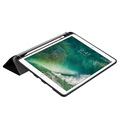 Tri-Fold Series iPad Air (2019) / iPad Pro 10.5 Foliokotelo - Musta