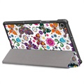 Tri-Fold Sarjan Lenovo Tab M10 HD Gen 2 Smart Läppäkotelo - Perhoset / Kukat