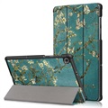 Tri-Fold Sarjan Lenovo Tab M10 HD Gen 2 Smart Läppäkotelo - Kukkais Puu