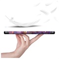 Tri-Fold Sarjan Lenovo Tab M10 HD Gen 2 Smart Läppäkotelo - Galaksi