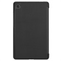 Tri-Fold Series Lenovo Tab M7 Folio Kotelo - Musta