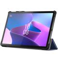 Tri-Fold Smart Lenovo Tab P11 Pro Gen 2 Lompakkokotelo - Sininen