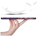 Tri-Fold Sarjan Lenovo Tab P11 Smart Läppäkotelo - Galaksi