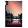 Tri-Fold Sarjan Lenovo Tab P11 Smart Läppäkotelo - Nature