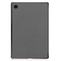 Samsung Galaxy Tab A8 10.5 (2021) Tri-Fold Folio-kotelo - Musta