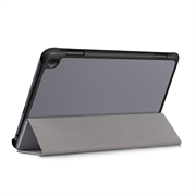 Amazon Fire HD 8 (2020)/8 Plus (2022) Tri-Fold Sarjan Smart Lompakkokotelo - Harmaa