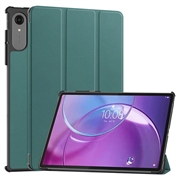Lenovo Idea Tab Pro Gen 2 Tri-Fold Series Smart Folio -kotelo - Mustanvihreä