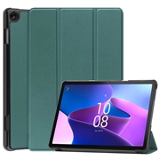 Lenovo Tab M10 Gen 3 Tri-Fold Sarjan Smart Lompakkokotelo - Vihreä