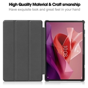 Lenovo Tab P12 Tri-Fold Sarjan Smart Lompakkokotelo - Vihreä