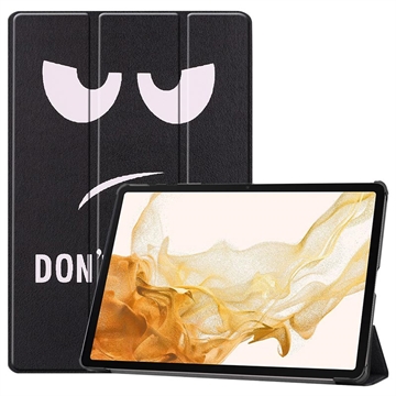 Samsung Galaxy Tab S10+ Tri-Fold Sarjan Smart Lompakkokotelo - Älä koske minuun