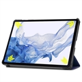 Samsung Galaxy Tab S9 Tri-Fold Sarjan Smart Lompakkokotelo - Sininen