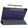 Samsung Galaxy Tab S9 Tri-Fold Sarjan Smart Lompakkokotelo - Sininen