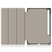 Samsung Galaxy Tab S9+ Tri-Fold Sarjan Smart Lompakkokotelo - Sininen