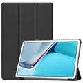 Tri-Fold Smart Huawei MatePad 11 (2021) Läppäkotelo - Musta