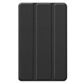 Tri-Fold Smart Lenovo Tab M7 (3rd Gen) Lompakkokotelo - Musta