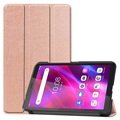 Tri-Fold Smart Lenovo Tab M7 (3rd Gen) Läppäkotelo - Ruusukulta