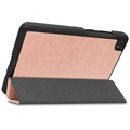 Tri-Fold Smart Lenovo Tab M7 (3rd Gen) Läppäkotelo - Ruusukulta