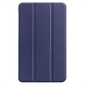 Tri-Fold Smart Nokia T10 Lompakkokotelo - Sininen