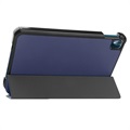 Tri-Fold Smart Nokia T10 Lompakkokotelo - Sininen