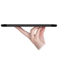 Tri-Fold Sarjan Samsung Galaxy Tab S6 Smart Lompakkokotelo - Musta