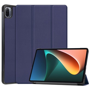 Tri-Fold Smart Xiaomi Pad 5 Lompakkokotelo - Sininen