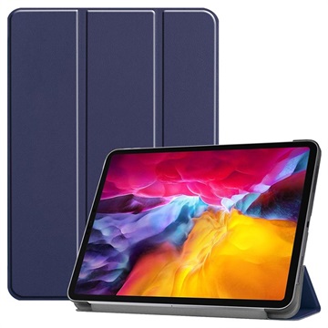 Tri-Fold Series iPad Pro 11 2022/2021 Smart Foliokotelo - Sininen