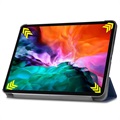 Tri-Fold Series iPad Pro 12.9 2021/2022 Smart Foliokotelo - Sininen