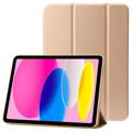 Tri-Fold Sarjan iPad (2022) Smart Lompakkokotelo - Kulta