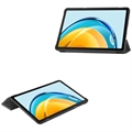 Huawei MatePad SE 10.4 Tri-Fold Smart Lompakkokotelo - Musta