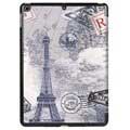 iPad 9.7 2017/2018 Tri-Fold Smart Suojakotelo - Eiffel Torni