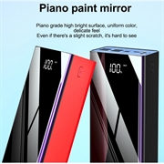 Triple USB Nopea Varavirtalähde 50000mAh - PD 18W - Musta