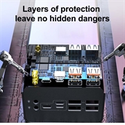 Triple USB Nopea Varavirtalähde 50000mAh - PD 18W - Musta