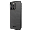 Tumi Aluminium Carbon iPhone 14 Pro Max Hybridikotelo - Musta