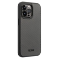 Tumi Aluminium Carbon iPhone 14 Pro Hybridikotelo - Musta