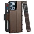 Twelve South BookBook iPhone 13 Pro Max Nahkalompakkokotelo - Ruskea